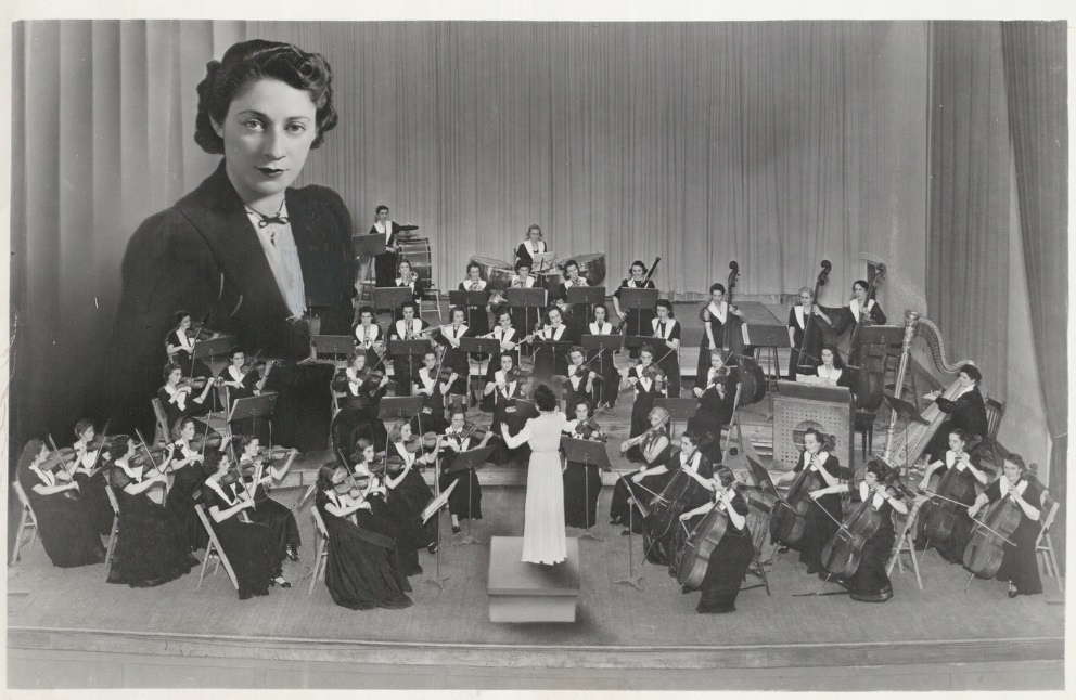 Ethel Stark et la Symphonie féminine de Montréal