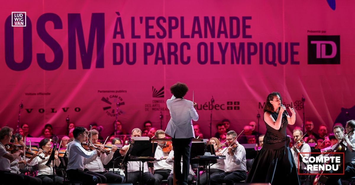 L&rsquo;OSM à l&rsquo;Esplanade du Parc olympique